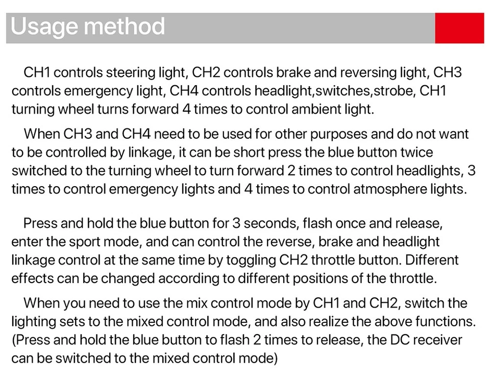 DUMBORC 2.4G P6F P6F(G) P6DC P6DC(G) 6CH Empfänger für X4 X5 X6 X6P Sender - Bild 4 von 4