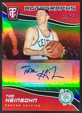 2017-18 Panini Totally Certified Tom Heinsohn Auto /75 #TCA-TH Boston Celtics AT