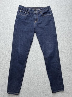 Big Star Jeans Womens 32 Blue Dark Wash Mid Rise Skinny Stretch Denim Pants
