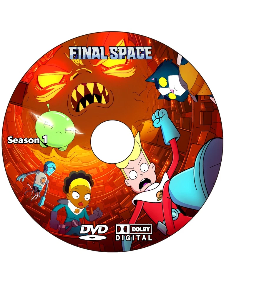 Final Space The Animated Show komplette Staffel 1-3 mit allen 36 Folgen Eng Audio - Bild 2 von 4