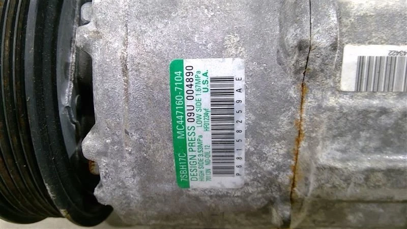 2015-2020 DODGE CHALLENGER COMPRESSOR, AIR CONDITIONING 68158259AG - Image 3 of 4