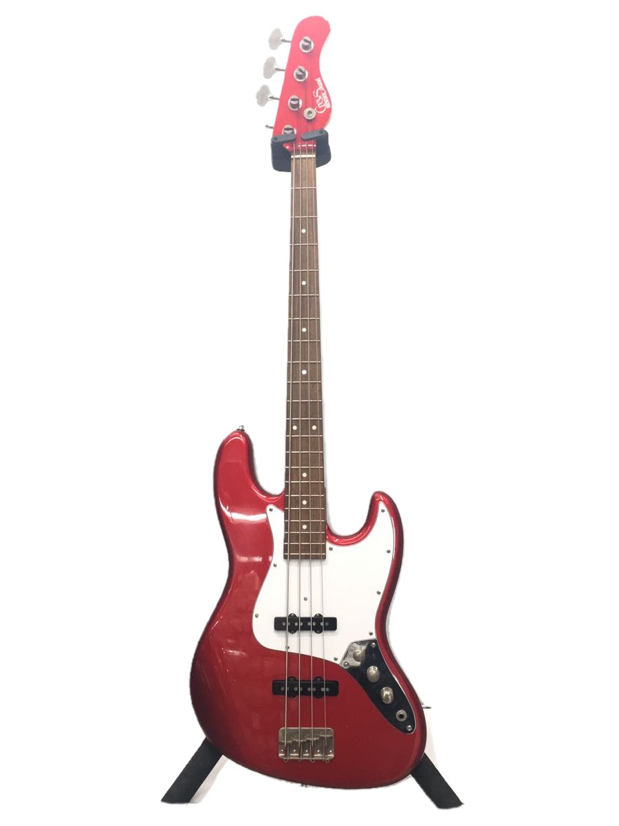 ベース Crews Maniac Sound JB-Modern Crews Maniac Sound Electric Bass Guitar/Jazz/Red/Jb-Modern