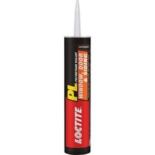 Loctite PL S40 10 Oz. Polyurethane Window, Door, & Siding Sealant, White 1618182