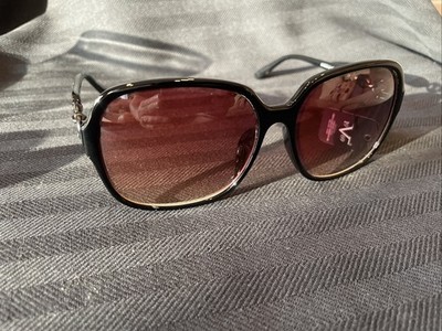 Versace 19.69 LLV9505 Black Sunglasses With  Fancy Sides 59 16-141 (JL)