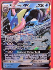 Greninja GX 24/131 Forbidden Light Ultra Rare Holo Pokemon Card on eBay