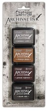 Tim Holtz Distress Archival Mini Ink Kit Kit 3