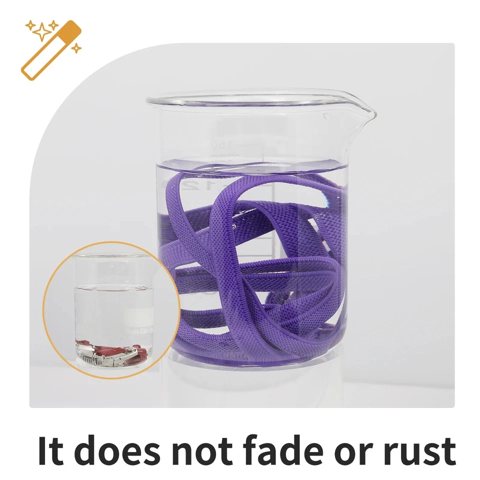 :Cordones elásticos para zapatos sin ataduras 8 mm cordones de bloqueo de prensa plana para niños adultos zapatillas Foto 3 de 4