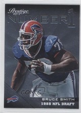 2014 Panini Prestige Number Ones Bruce Smith #9 HOF 1x8