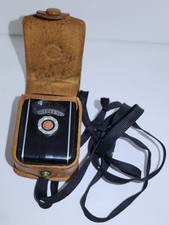 Vintage GE Exposure Meter PR-30 The Mascot w/Leather Case, Works 