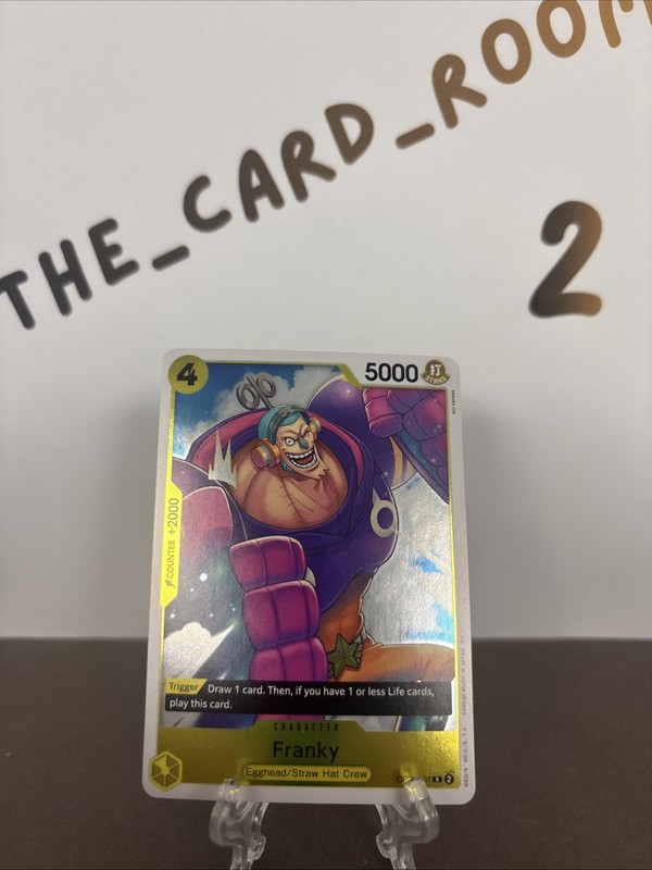 one piece franky card