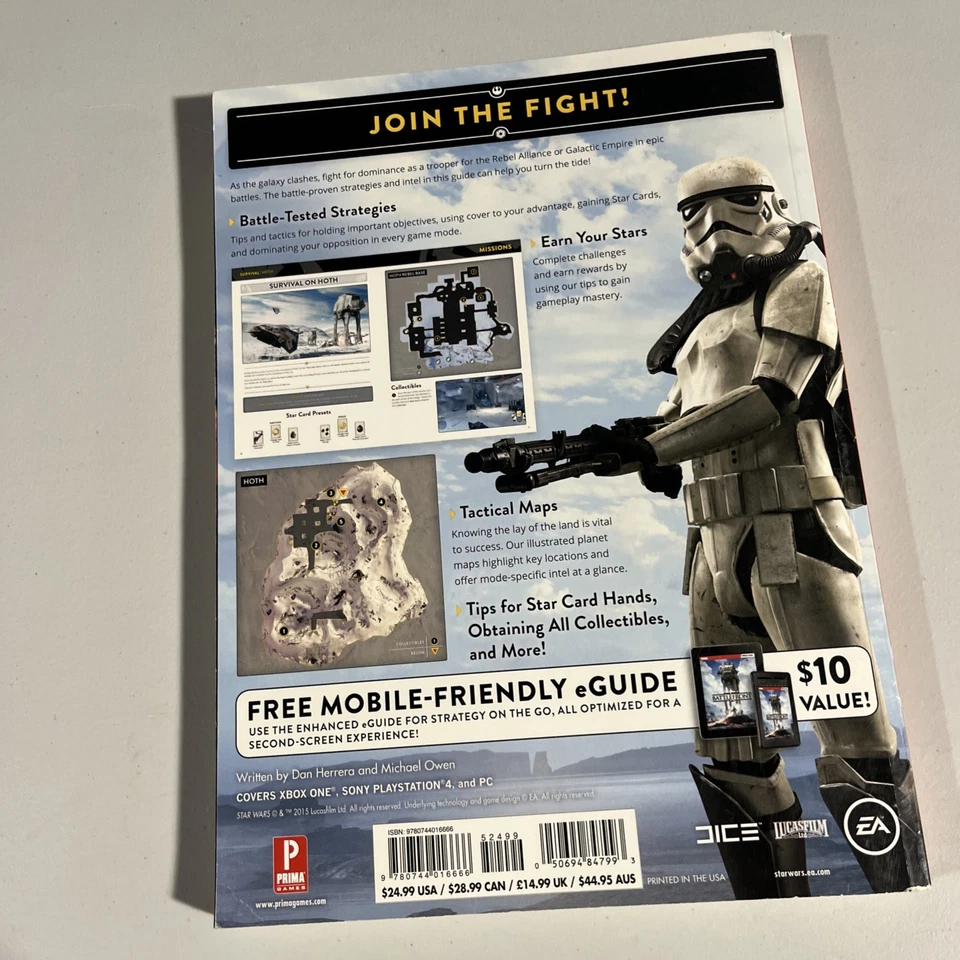 Star Wars Battlefront EA PC PS4 XBox One Prima Official Strategy Guide - Image 2 of 2