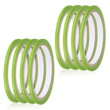 8 Rolls Pinstripe Tape Masking Tape 1/8 Inch Masking Green Pinstriping Tapes Thi