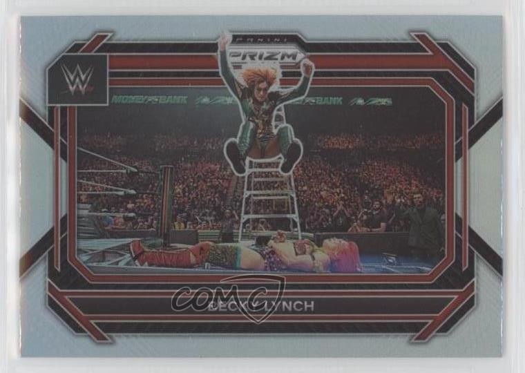2023 Panini Prizm WWE Silver Prizm Becky Lynch #18 13wb