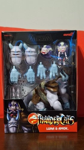 Super 7 Thundercats Ultimates! LUNA & AMOK Sealed