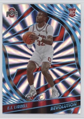 2022 Chronicles Draft Picks Revolution Sunburst 42/75 EJ Liddell Rookie RC 1r0p