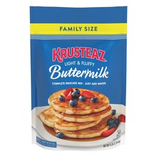 Krusteaz Complete Buttermilk Pancake and Waffle Mix, Light  Fluffy, 5 lb Bag