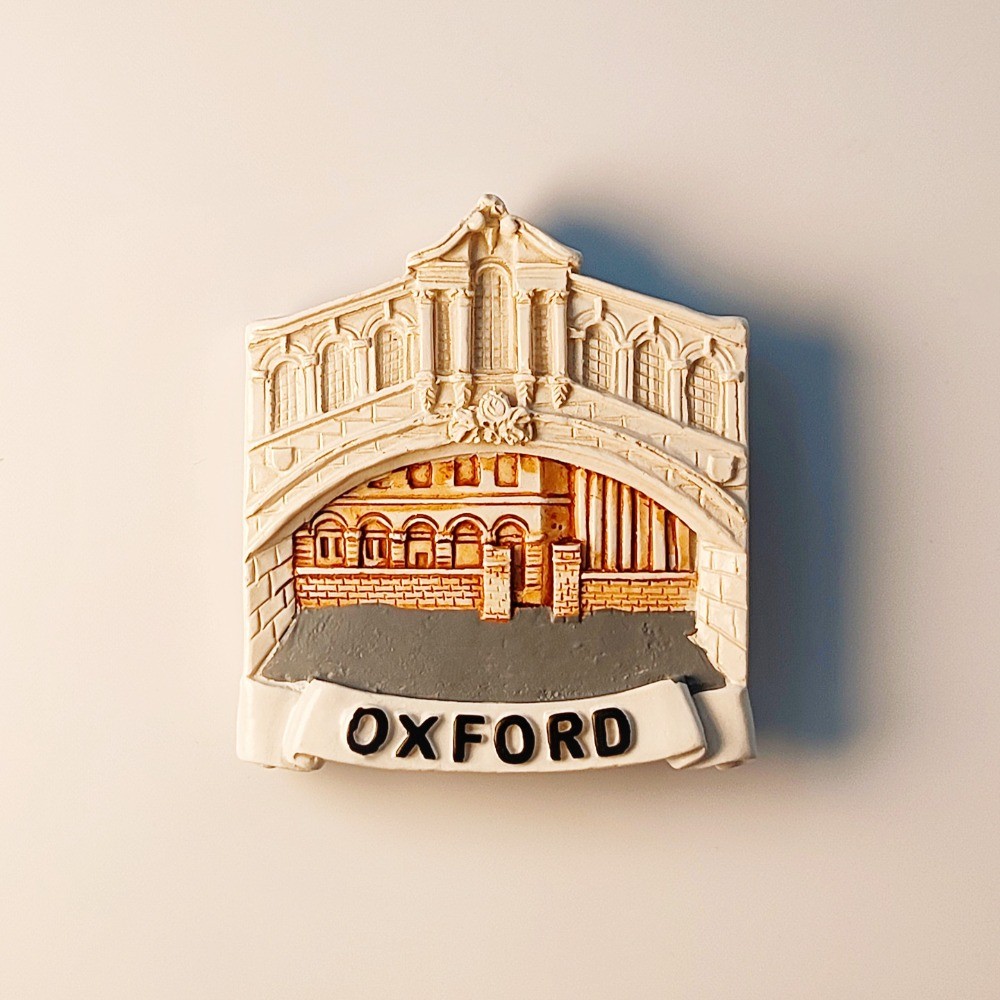 OXFORD Fridge Magnet Refrigerator Sticker Home Decor Resin UK Souvenir Gift