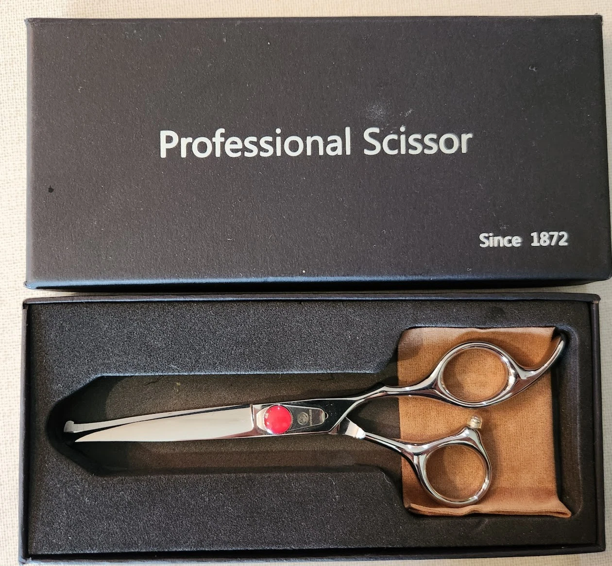 Professional Ball Tip Shears Trimming Scissors for Dogs Pet Grooming Puppy w/box
Opens in a new wind