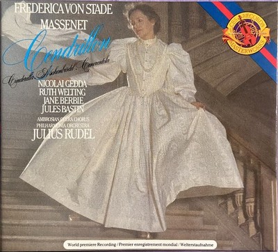 Massenet: Cendrillon - Julius Rudel 2 CD Box Set 1990 CBS Masterworks Free Ship!