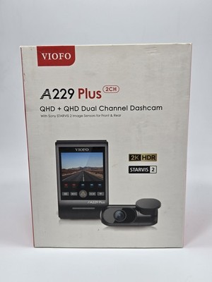 VIOFO A229 Plus Car Dash Cam Sony Starvis2 Sensor 2K+2K Camera HDR Voice Control