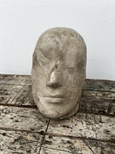 Mannequin head, Display, Art, Plaster And Paper, Male.