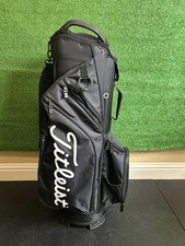 Titleist Cart 4 Cart Golf Bag 14-Way, Black Excellent Condition