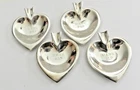 Antique Sterling Dishes-Military Terms (?)-Reed & Barton-3" x 2 1/2 - 72.5 grams