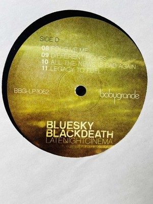 美品　BLUE SKY BLACK DEATH 2LP Blue Sky Black Death / Late Night Cinema 2008 US 2LP Vinyl