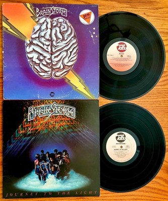BRAINSTORM: Stormin' & Journey To The Light~ 2 Soul & Funk Albums! TABU Records