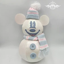 Loungefly Disney Mickey Mouse Stitch Shoppe Snowman Christmas Crossbody Bag New