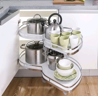 Kitchen Cabinet Corner Pull Out Shelf