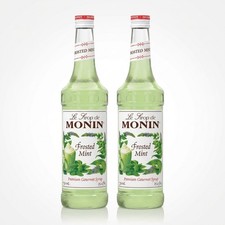 Monin Frosted Mint Syrup 70cl Premium French Cocktail Mojito Flavouring