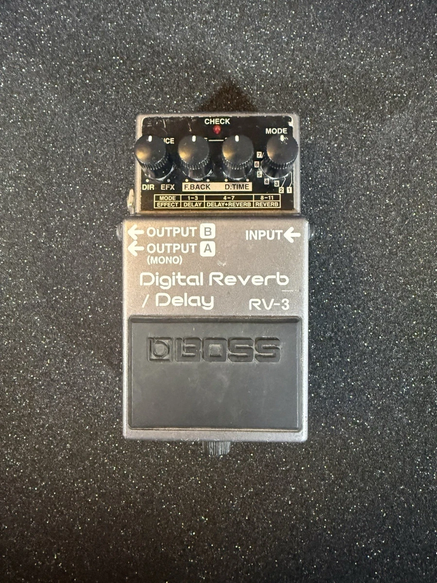 Preços baixos em Guitarra Boss RV 3 Pedais de Delay, Eco e