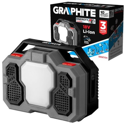 GRAPHITE ENERGY+ 18V LI-LON AKKU-RADIO - OHNE AKKU