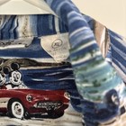 Disney Catalog Surfing Mickey Minnie Classic Cars Hawaiian Button-Up Shirt XL — photo 4