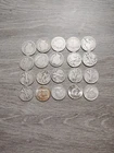 90% Silver Half Dollars Roll of 20 $10 Face Value Barber's Walker's Franklin's