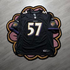 Nike Baltimore Ravens C.J. Mosley On Field NFL Jersey Size 2XL Black