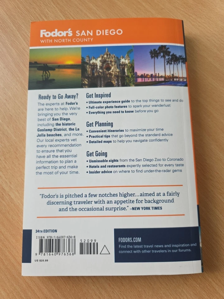 Fodor's San Diego: with North County by Fodor's Travel Guides (English) Paperbac - Image 2 of 2