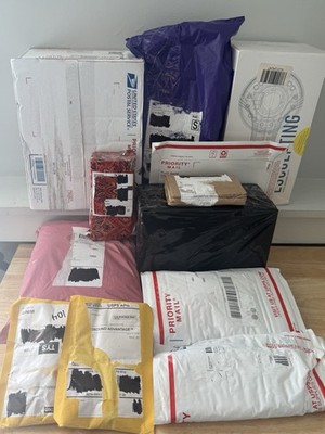 Unclaimed Mail / Undeliverable Mail (12 Packages As Shown) Please Read Details
