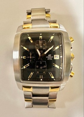 Edifice Casio WR100M Square Watch