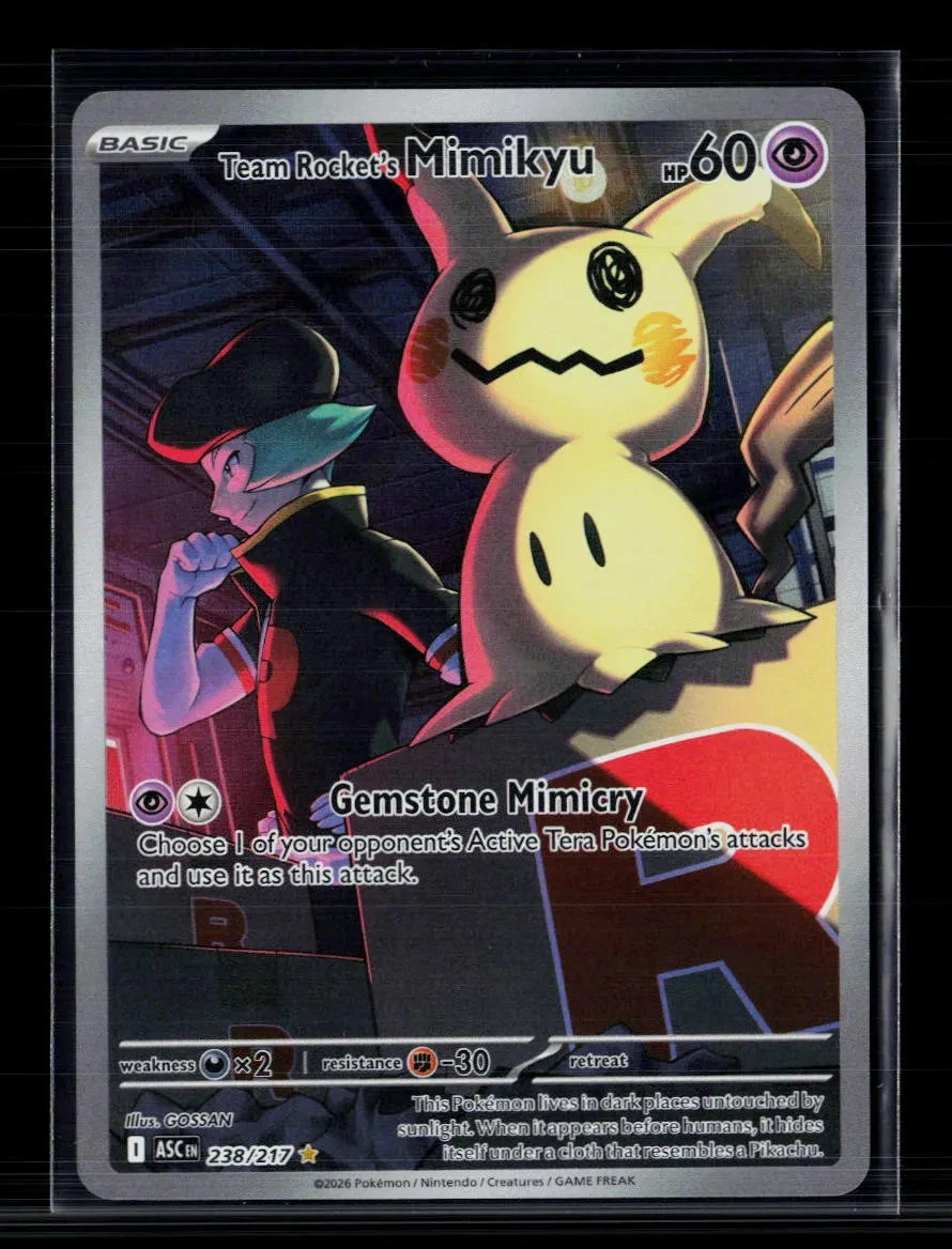 Preços baixos em Cartões TCG Team Rocket's Mimikyu Pokémon | eBay