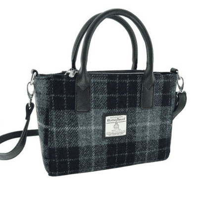 Glen Appin of Scotland Small Harris Tweed Brora Tote Bag LB1228