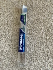 Mentadent 42 Toothbrush Medium compact  Head blue NEW