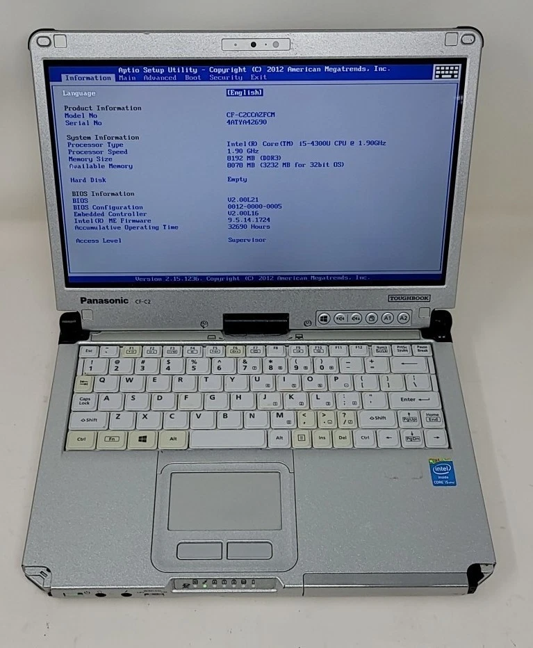 Las mejores ofertas en Computadoras portátiles y Panasonic
