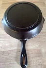 FULLY RESTORED VINTAGE Lodge 5 SK D1 3 Notch CAST IRON SKILLET Heat Ring NICE!!!