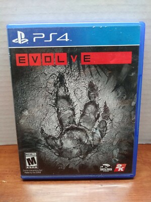 Evolve (Sony PlayStation 4 PS4, 2015) Complete Tested and Works CIB