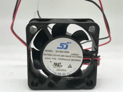SJ 4015 SA120415RM CNR001 DC12V 0.23A 40 * 15MM two-wire fan | eBay