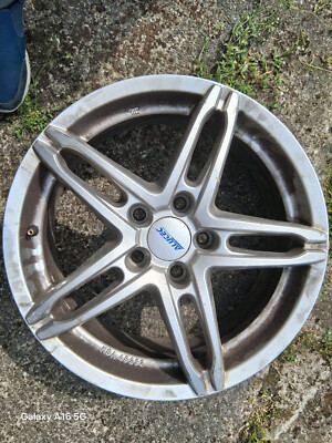 4 x Alutec aluminium rims 17 inch - 7Jx17H2 ET 38 LK 5x105 KBA 48292 - silver