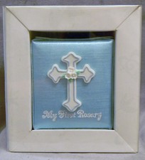 My First Rosary, Baby BOY, Catholic Jesus Loves Me by Russ Berrie, New in Box