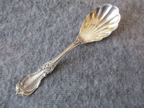 REED & BARTON BURGUNDY 3pc STERLING SILVER SUGAR SPOON/LADLE/BUTTER KNIFE - 171g - 第 16/22 張圖片